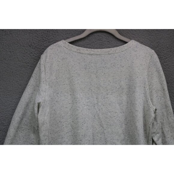Eileen Fisher Sweatshirt 3/4 Sleeves Dress-Small/Petite-Pockets-Organic Cotton - Picture 10 of 10